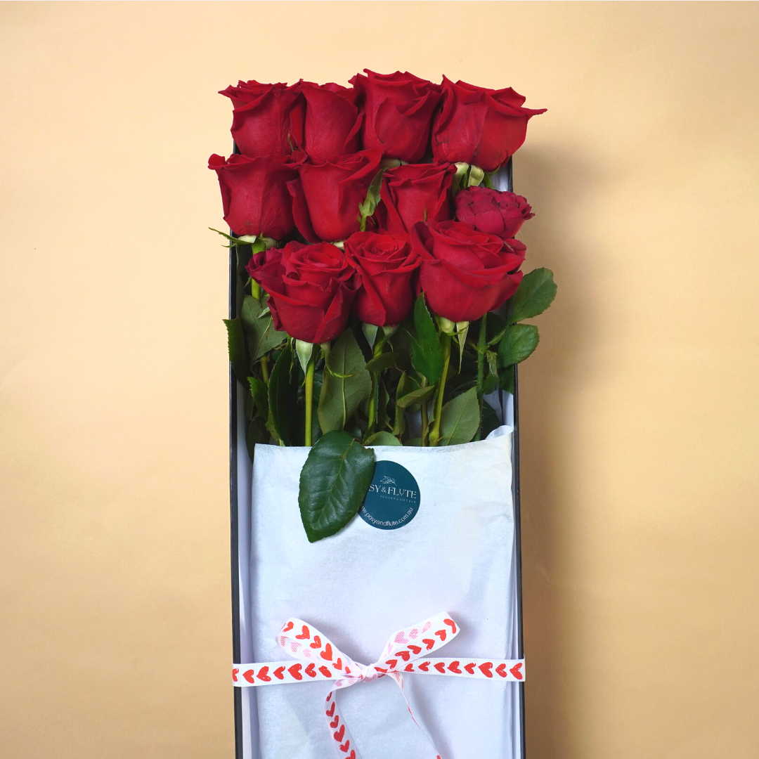 Red Roses- Box