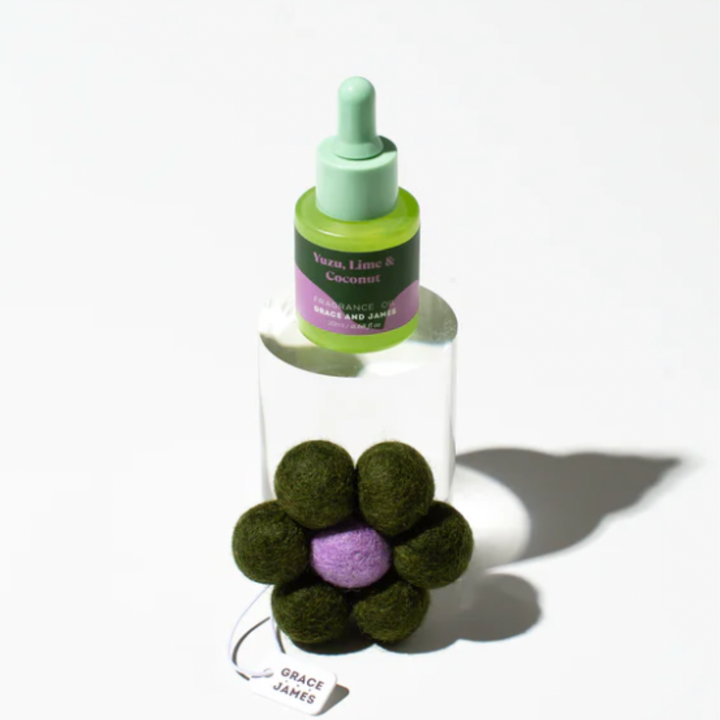 Yuzu, Lime & Coconut - Felt Air Freshener - Default Title