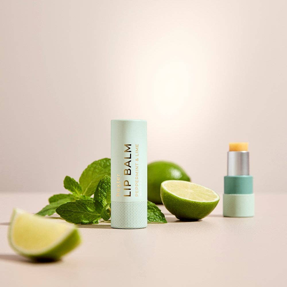 Lip Balm - Peppermint & Lime - Pale Green