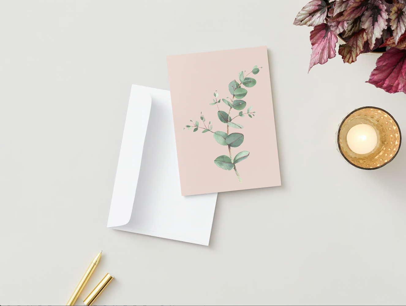 Gum Leaf Card