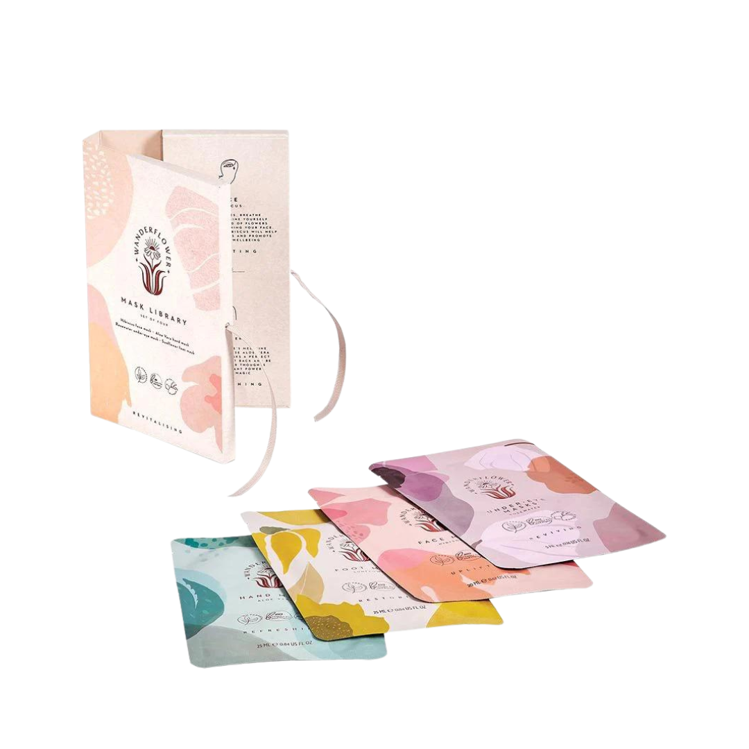 Wanderflower Sheet Mask - Set of 4