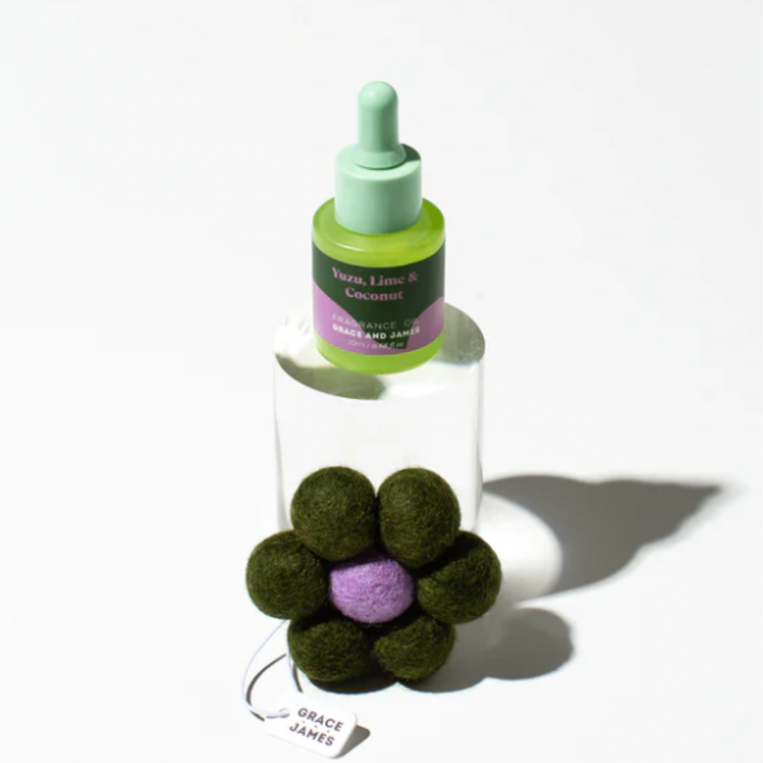 Yuzu, Lime & Coconut - Felt Air Freshener - Default Title