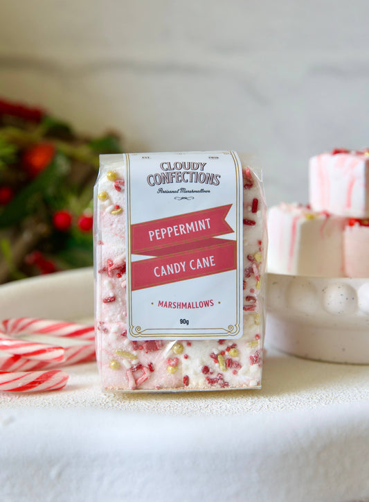 Candy Cane Marshmallows