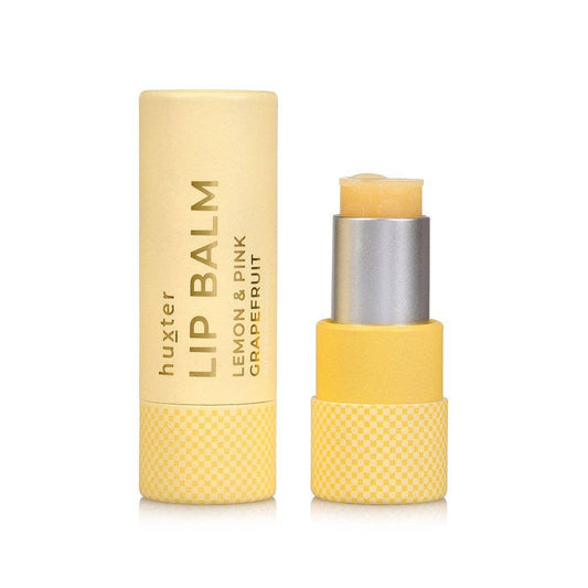 Lip Balm - Lemon & Pink Grapefruit - Pale Yellow