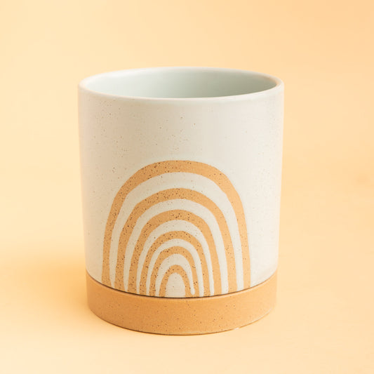 Cassia Pot w/saucer